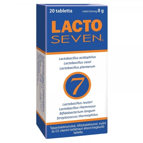 Lactoseven tabletta 20x