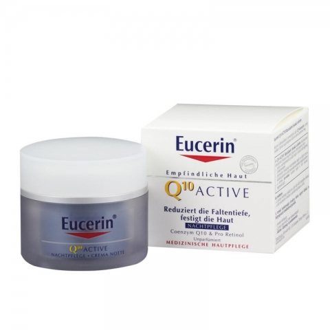 Eucerin Q10 Active ránctalanító éjszakai arckrém 50ml