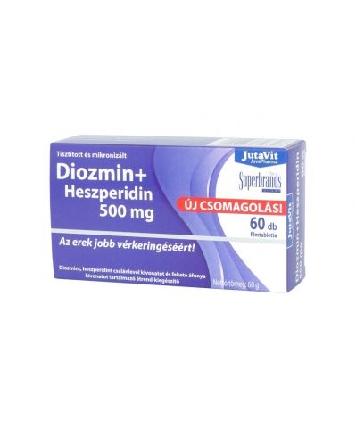 Jutavit Diozmin+Heszperidin 500 mg tabletta 60x