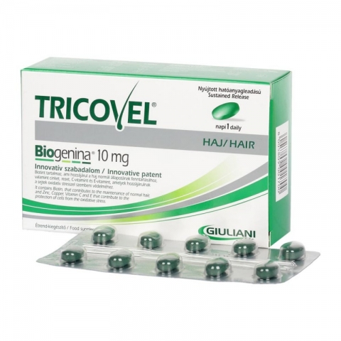 Tricovel Biogenina 10 mg filmtabletta 30x