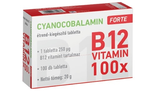 Cyanocobalamin 250 mcg FORTE tabletta 100x