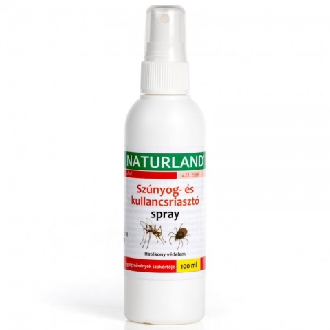 Naturland szúnyog/kullancs-riasztó spray 100ml