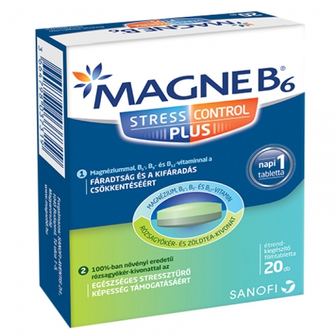 Magne B6 Stress Control Plus filmtabletta 20x