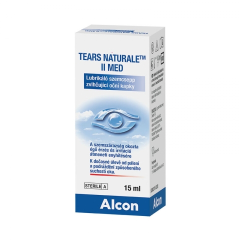 Tears Naturale II Med szemcsepp lubrikáló 15ml