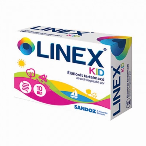 Linex Kid élőflórás étrendkiegészítő por 10x