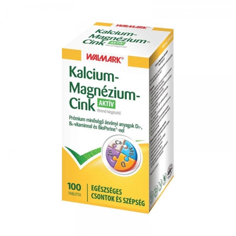 Walmark Kalcium+Mg +Cink Aktív tabletta 100x