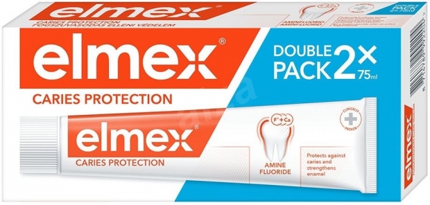 Elmex fogkrém Caries Protection/Red 2x75ml