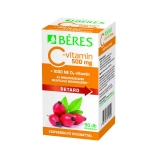 Béres C-vitamin 500 mg + D3-vitamin 1000NE retard filmtabletta csipkebogyó kivonattal 90x