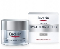 Eucerin Hyaluron-Filler Ráncfeltöltő éjszakai arckrém 50ml