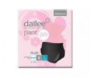 Dailee Pant Premium Lady Plus 2030ml fekete L 15x