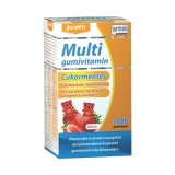 JutaVit Multivitamin cukormentes gumivitamin Eper ízben 50x