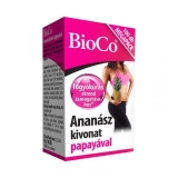 BioCo Ananász papayával tabletta 100x