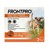 Frontpro 28,3 mg rágótabletta kutyáknak 4-10 kg 3x