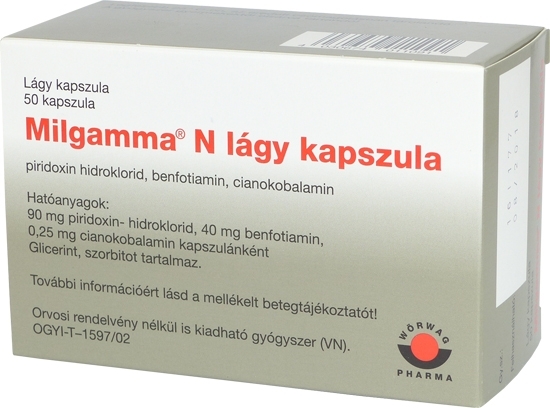 MILGAMMA N lágy kapszula 100 db
